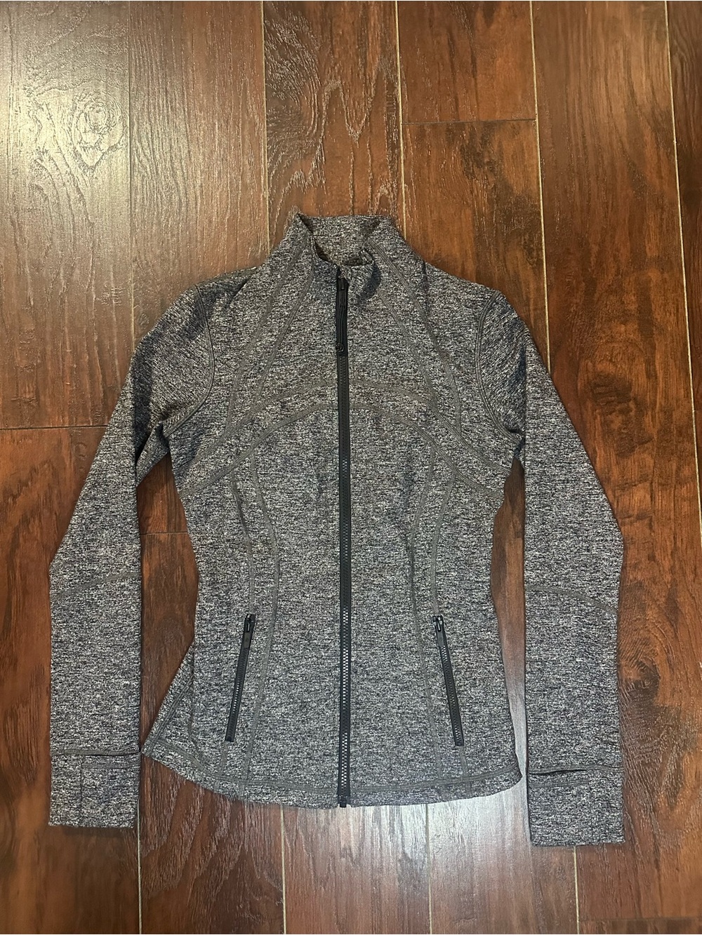 Lululemon Define Jacket Size 6 Heathered Black